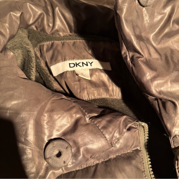 DKNYC Jackets & Blazers - DKNYC Taupe Puffer Jacket